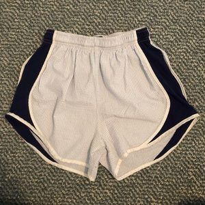 Lauren James navy & light blue seersucker Shorties